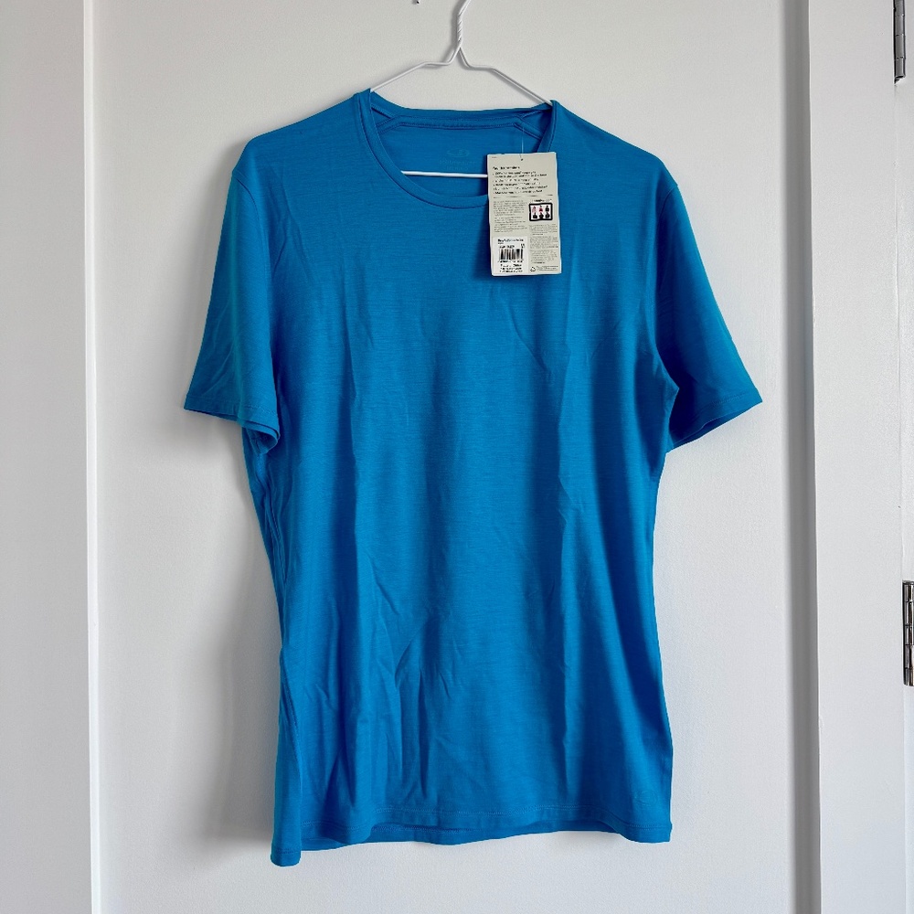 Icebreaker Men's Merino Anatomica Short Sleeve Crewe – New with Tags!